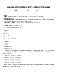 2023-2024学年浙江省镇海区五校联考八上物理期末质量检测模拟试题含答案