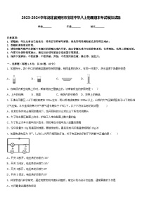 2023-2024学年湖北省黄冈市宝塔中学八上物理期末考试模拟试题含答案