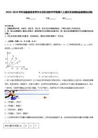 2023-2024学年湖南省张家界市永定区民族中学物理八上期末质量跟踪监视模拟试题含答案