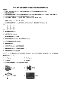 2024届九年级物理第一学期期末质量监测模拟试题