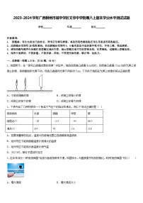 2023-2024学年广西柳州市城中学区文华中学物理八上期末学业水平测试试题含答案