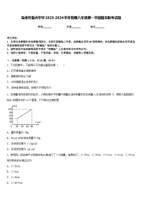 亳州市重点中学2023-2024学年物理八年级第一学期期末联考试题含答案