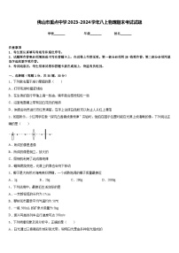 佛山市重点中学2023-2024学年八上物理期末考试试题含答案