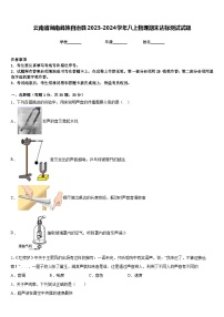 云南省涧南彝族自治县2023-2024学年八上物理期末达标测试试题含答案