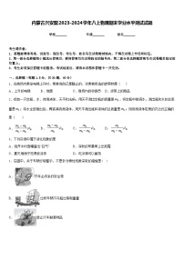 内蒙古兴安盟2023-2024学年八上物理期末学业水平测试试题含答案