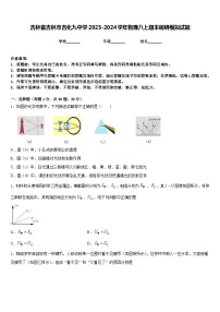 吉林省吉林市吉化九中学2023-2024学年物理八上期末调研模拟试题含答案