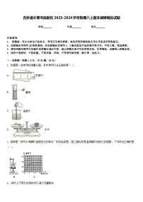 吉林省长春市高新区2023-2024学年物理八上期末调研模拟试题含答案