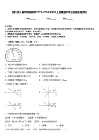 四川省大邑县晋原初中2023-2024学年八上物理期末学业质量监测试题含答案