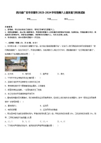 四川省广安市华蓥市2023-2024学年物理八上期末复习检测试题含答案