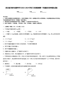 四川省邛崃市高埂中学2023-2024学年八年级物理第一学期期末统考模拟试题含答案