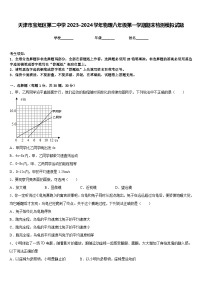 天津市宝坻区第二中学2023-2024学年物理八年级第一学期期末检测模拟试题含答案