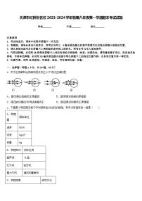 天津市红桥区名校2023-2024学年物理八年级第一学期期末考试试题含答案