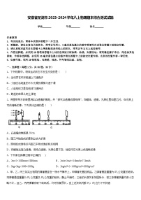 安徽省芜湖市2023-2024学年八上物理期末综合测试试题含答案