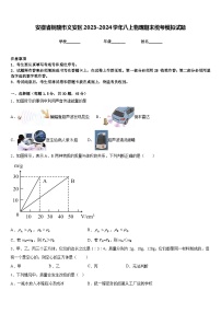 安徽省铜陵市义安区2023-2024学年八上物理期末统考模拟试题含答案