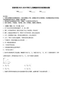 安徽许镇2023-2024学年八上物理期末综合测试模拟试题含答案