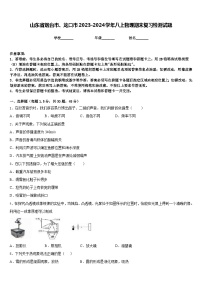 山东省烟台市、龙口市2023-2024学年八上物理期末复习检测试题含答案