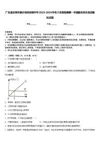 广东省东莞市寮步宏伟初级中学2023-2024学年八年级物理第一学期期末综合测试模拟试题含答案