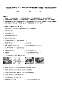 平顶山市重点中学2023-2024学年八年级物理第一学期期末质量跟踪监视试题含答案