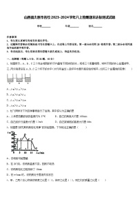 山西省太原市名校2023-2024学年八上物理期末达标测试试题含答案