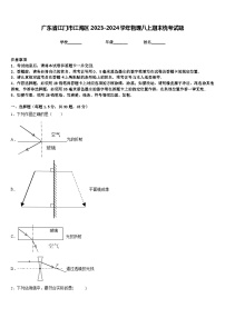 广东省江门市江海区2023-2024学年物理八上期末统考试题含答案