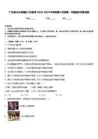 广东省汕头澄海区六校联考2023-2024学年物理八年级第一学期期末经典试题含答案