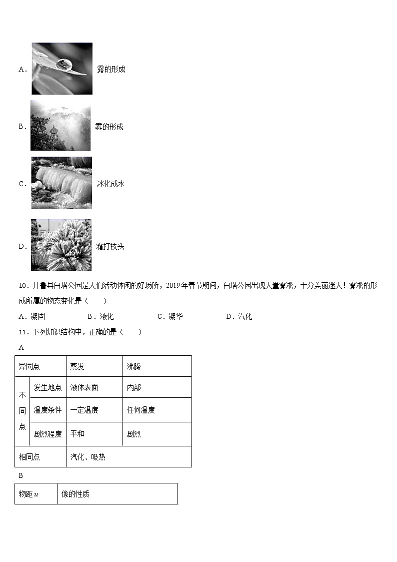 广东省阳江市阳东区星重学校2023-2024学年八上物理期末经典试题含答案第3页
