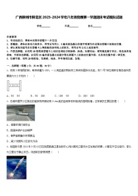 广西柳州市柳北区2023-2024学年八年级物理第一学期期末考试模拟试题含答案