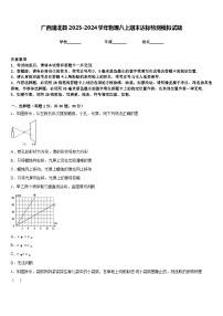 广西浦北县2023-2024学年物理八上期末达标检测模拟试题含答案