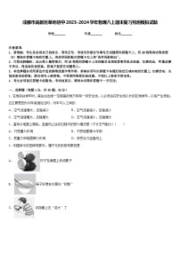 成都市高新区草池初中2023-2024学年物理八上期末复习检测模拟试题含答案