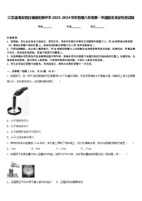 江苏省海安县白甸镇初级中学2023-2024学年物理八年级第一学期期末质量检测试题含答案