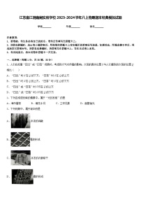 江苏省江阴南闸实验学校2023-2024学年八上物理期末经典模拟试题含答案