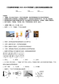 江苏省泰州市姜堰区2023-2024学年物理八上期末质量跟踪监视模拟试题含答案