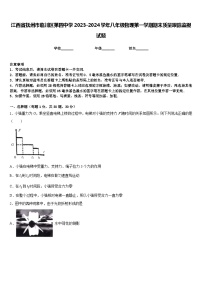 江西省抚州市临川区第四中学2023-2024学年八年级物理第一学期期末质量跟踪监视试题含答案