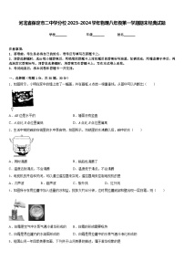 河北省保定市二中学分校2023-2024学年物理八年级第一学期期末经典试题含答案