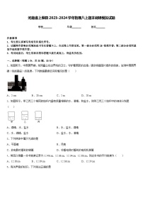 河南省上蔡县2023-2024学年物理八上期末调研模拟试题含答案