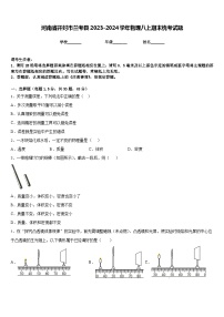 河南省开封市兰考县2023-2024学年物理八上期末统考试题含答案