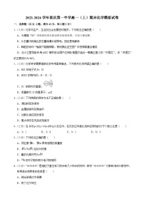 宁夏回族自治区吴忠市青铜峡市2023-2024学年九年级上学期1月期末物理试题