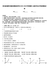 四川省成都市武侯区西蜀实验学校2023-2024学年物理八上期末学业水平测试模拟试题含答案