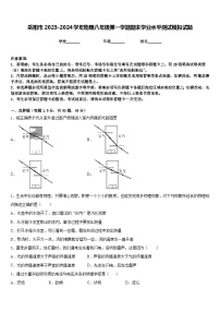 岳阳市2023-2024学年物理八年级第一学期期末学业水平测试模拟试题含答案