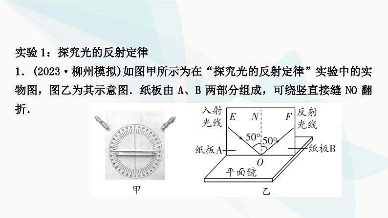 中考物理复习实验突破(二)探究类实验课件02