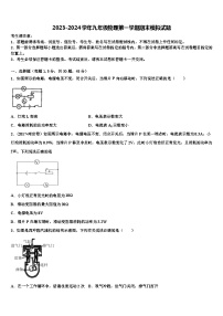 2023-2024学年九年级物理第一学期期末模拟试题