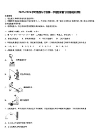 2023-2024学年物理九年级第一学期期末复习检测模拟试题