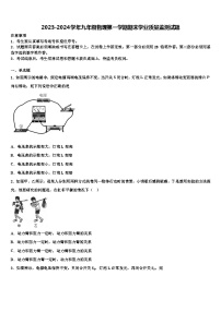 2023-2024学年九年级物理第一学期期末学业质量监测试题