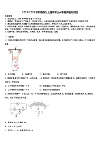 2023-2024学年物理九上期末学业水平测试模拟试题