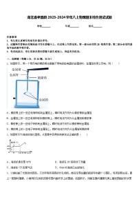 湖北省孝昌县2023-2024学年八上物理期末综合测试试题含答案