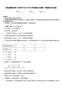 湖北省襄阳市第三十四中学2023-2024学年物理八年级第一学期期末考试试题含答案