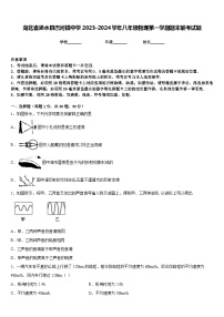 湖北省浠水县巴河镇中学2023-2024学年八年级物理第一学期期末联考试题含答案