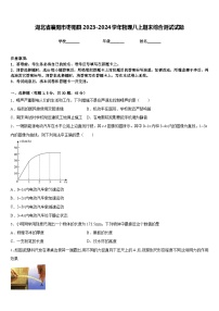 湖北省襄阳市枣阳县2023-2024学年物理八上期末综合测试试题含答案