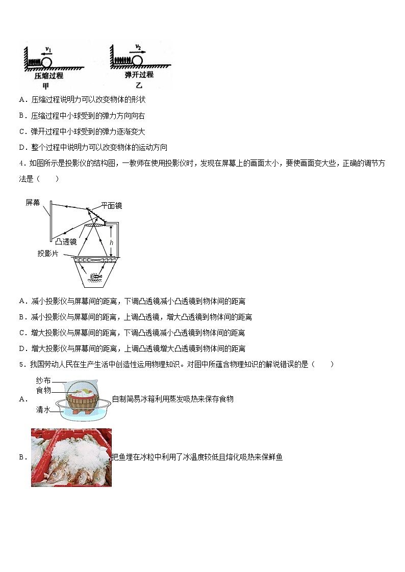 湖南省株洲市醴陵市2023-2024学年物理八年级第一学期期末联考模拟试题含答案02