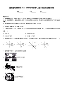 湖南省株洲市攸县2023-2024学年物理八上期末综合测试模拟试题含答案